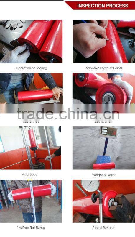 Belt conveyor Idlers Stations Conveyor Belt Trough Rollers