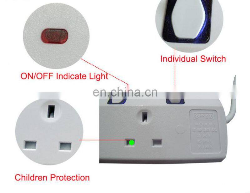 Power Strip extension socket UK 3way /4ways 5ways good quantity