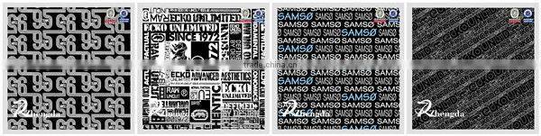 100% Polyester Woven Letters Print Fabric