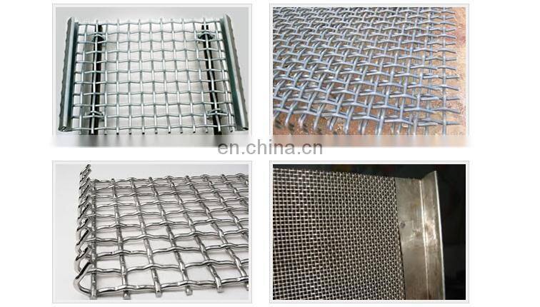 durable stainless steel plain weave crimped wire mesh products