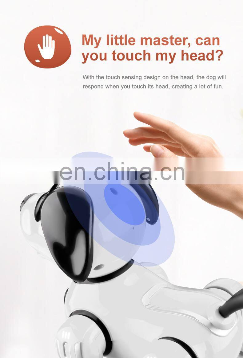 2022 New RC Robot JJRC R19 Intelligent Toy Interactive Singing Storytelling Remote Control Robot Dog Gift For Kids