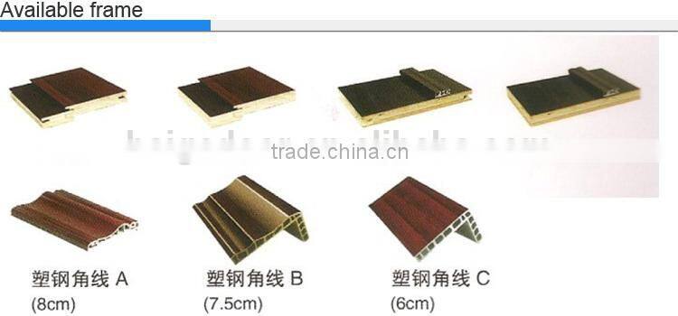 BG-SW617G interior door/decorative interior door/steel wooden interior door
