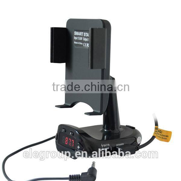 Car FM Transmitter Smart Stand