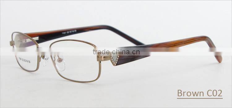 Full-rim metal gentleman classic optical glasses frames korea