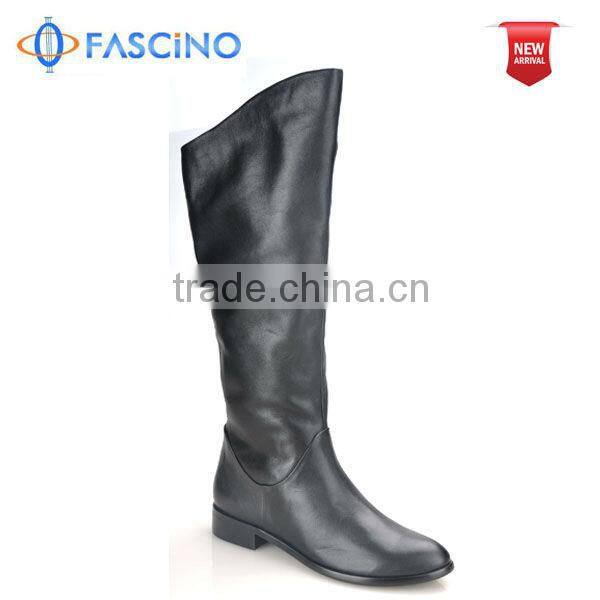 Leather ladies boots