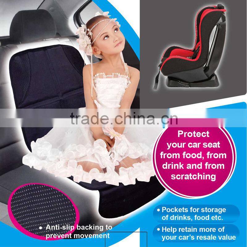 SUPER MAT NONSLIP WASHABLE CAR SEAT PROTECTOR for Kids Travel Accessory - New exported to Europe and america