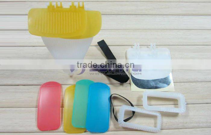 NEW Magician Lambency closestool Toilet stinkpot Flash Diffuser Universal Fit All DSLR