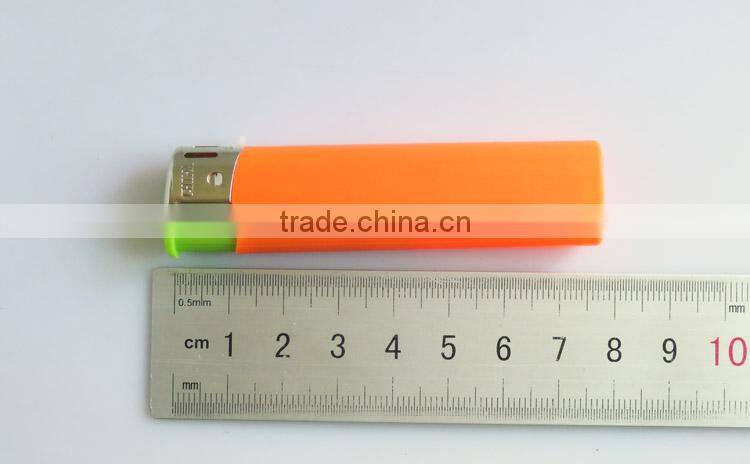 custom logo print electronic disposable cigarette lighters plastic butane gas lighter