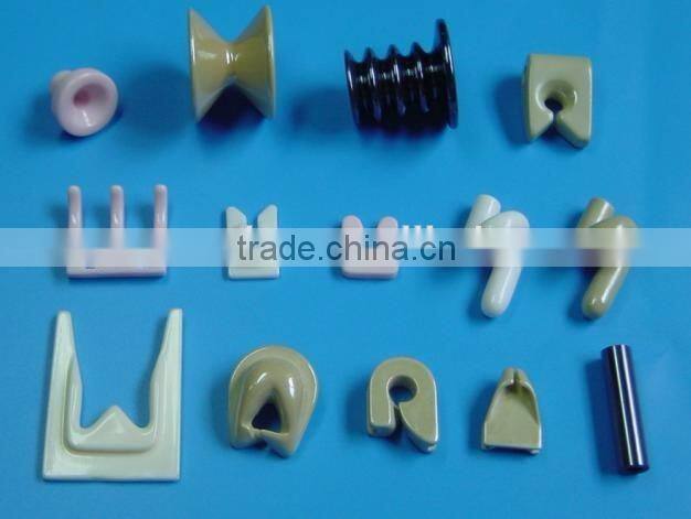 High Alumina Ceramic Parts Textile Ceramic Eyelet