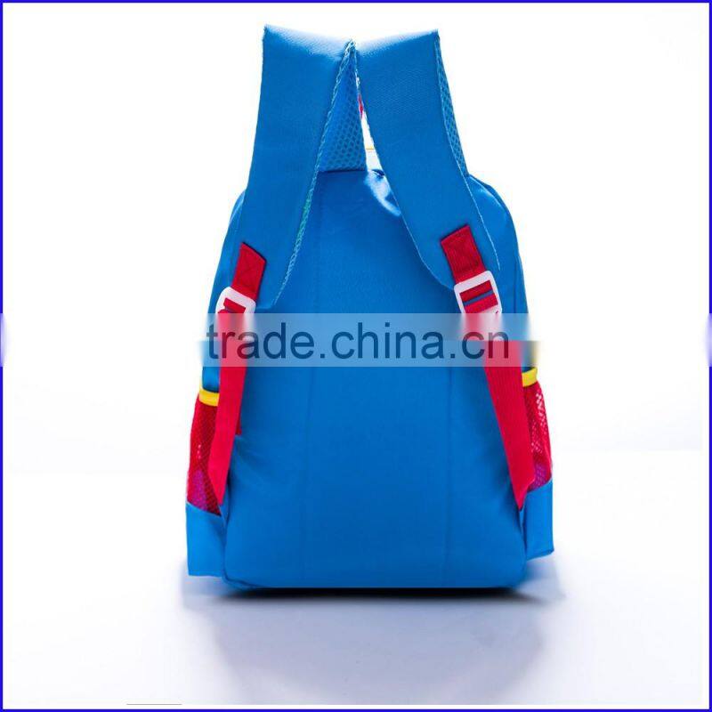 Top quality waterproof oxford fabric cartoon student school bag for boys