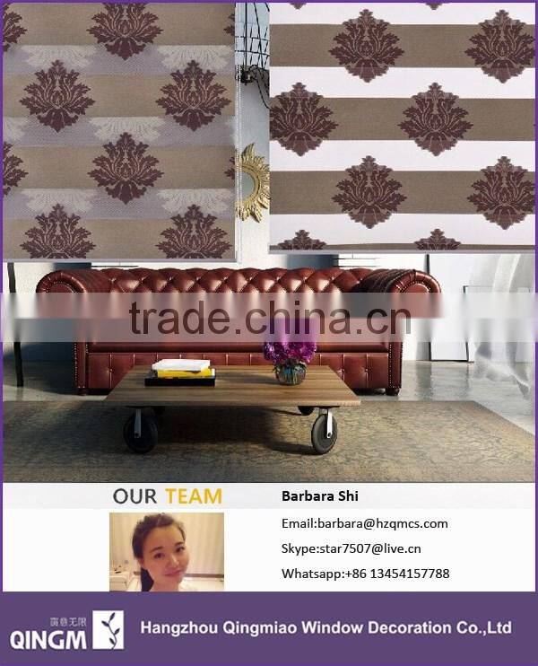 China home decoration modern latest window designs zebra blinds for living room