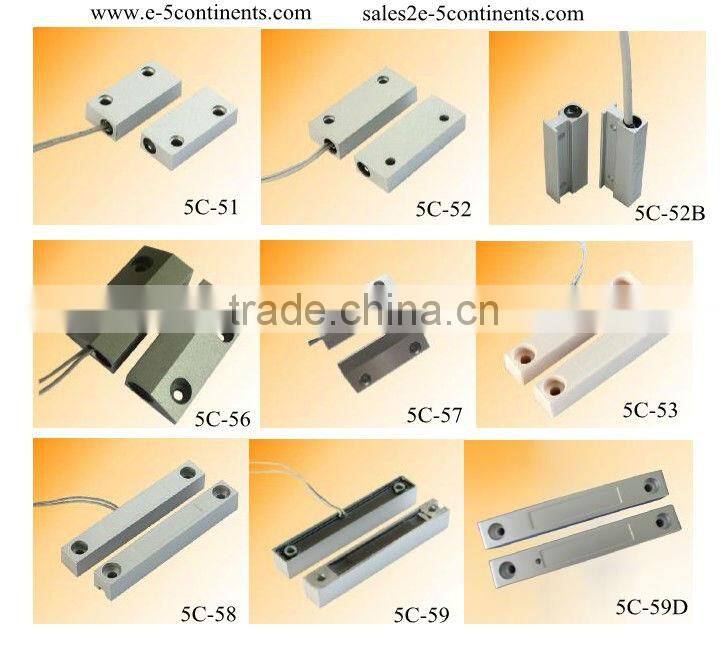 E-5continents 5C-59 ABS magnetic contact wide gap ideal for metal door CE FCC ROHS