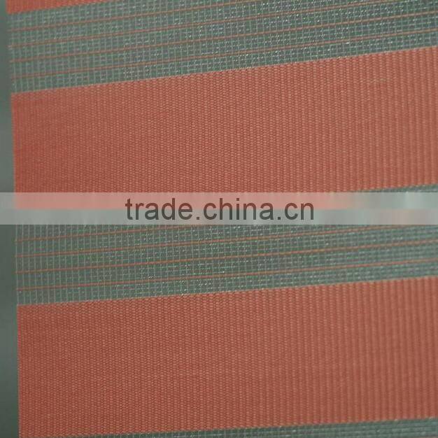 double layer single color zebra blinds used as roller blinds for home and curtain blinds
