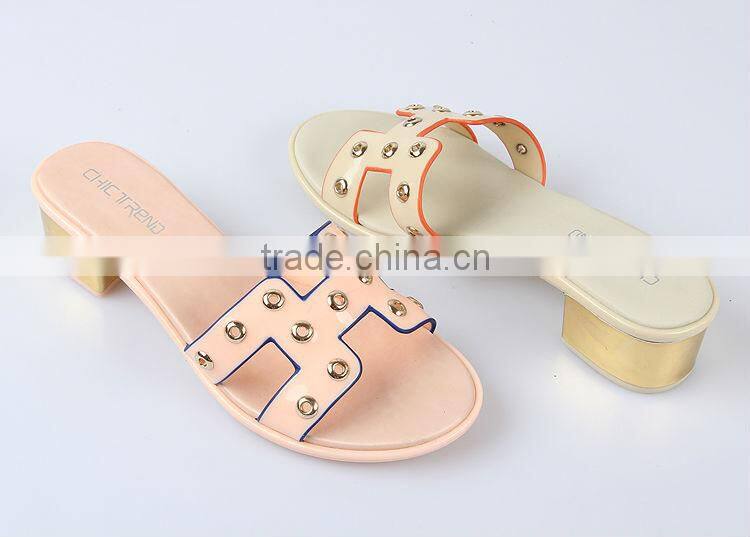 2015Latest Lady Slipper Personalized Slippers Beach slippers