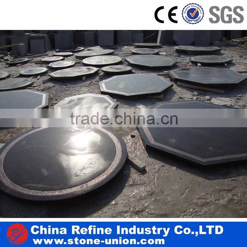 polished Blue stone sculpture