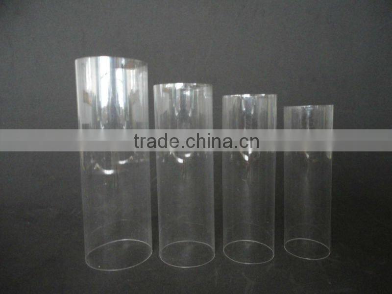 large clear acrylic tube,High clear Acrylic tube for decorative curtain holders
