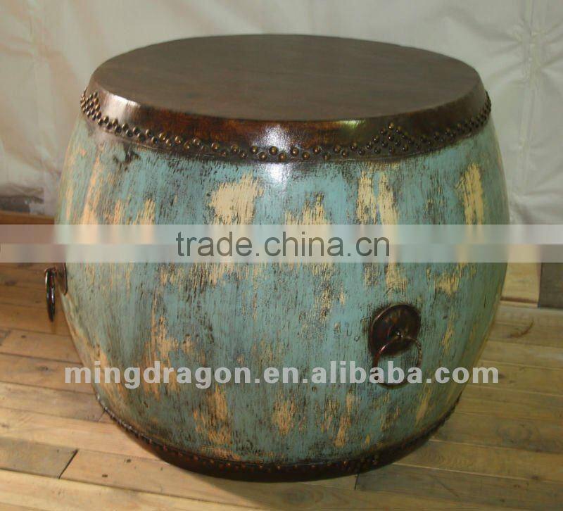 Chinese antique drum