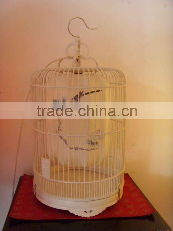 Chinese antique bedroom birdcage lantern