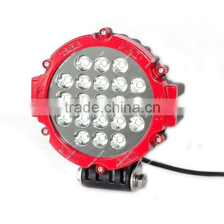 Hot sale!offroad led work light 63W led work light Epistar led round lamp