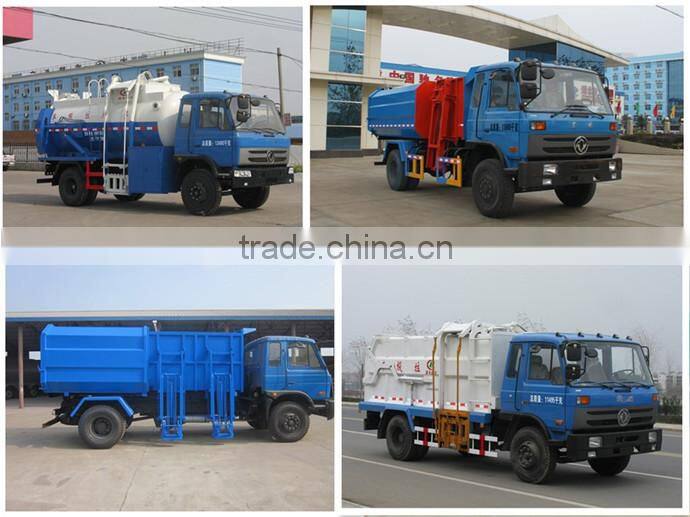 1-2 tons FOTON mini rubbish truck, side lift garbage truck for sale