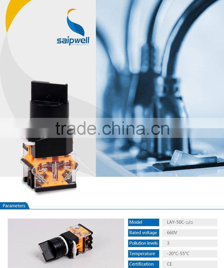 SAIP/SAIPWELL New High Quality Rectangular Push Button