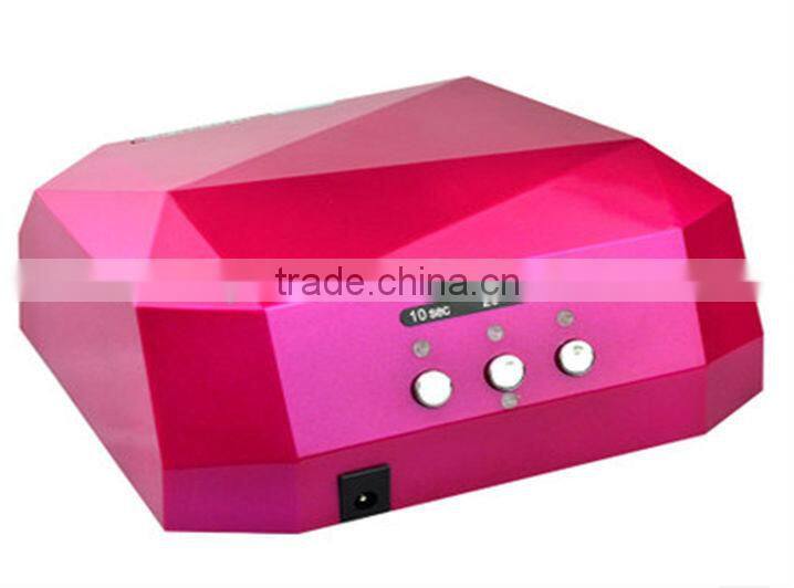 2014 newest nail dryer uv led nail lamp 36w for nail polish gel