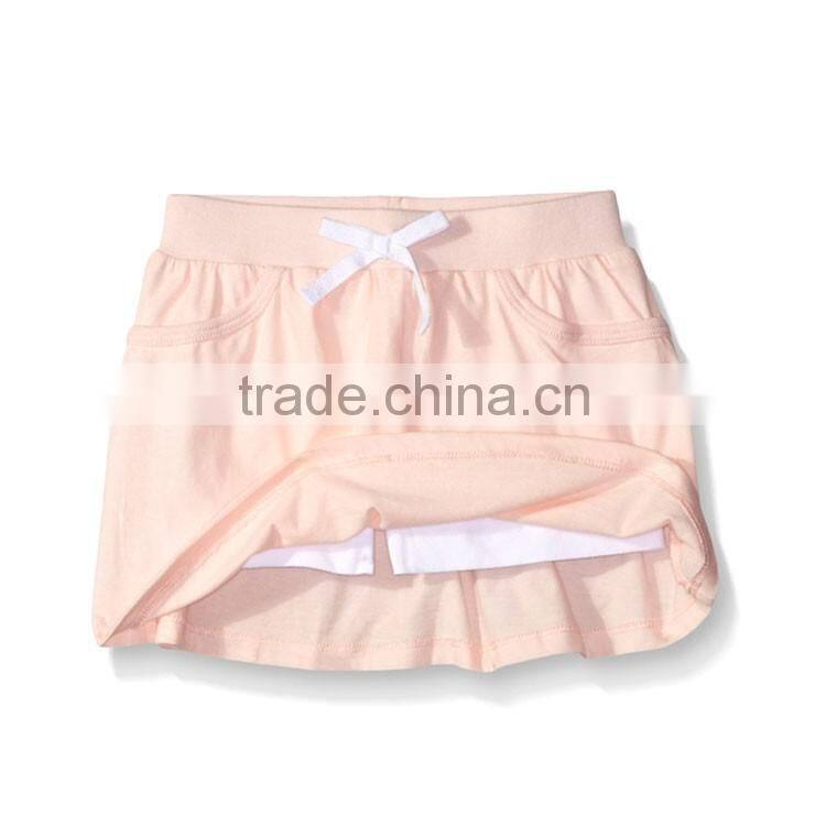 Custom girls fancy play tennis gym short hot stylish children mini skirt
