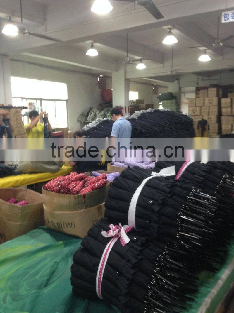 China customized material POE apollo umbrella with plastic handle