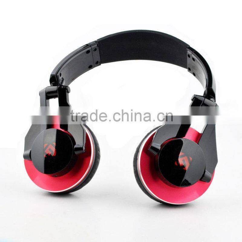DJ headphone with micphone from china factory wholesales