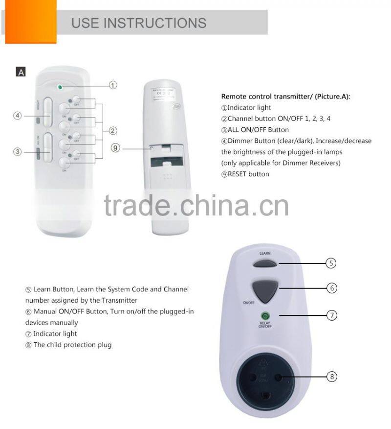 1 phase digital wall thrust signal low outpet strengt switch socket