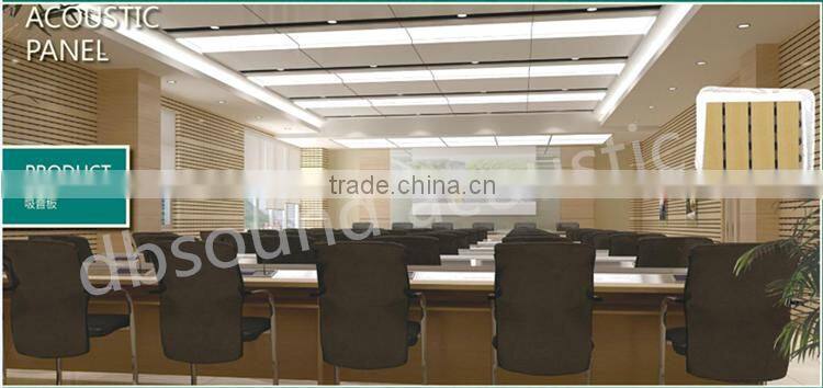 Anti Noise Panel For School Groove Wooden And Wood Sounproof Acoustic Panel