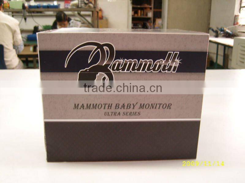 2.4GHz digital wireless baby monitor ECO-601