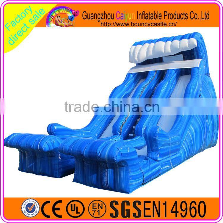 PVC Material Inflatable Slide/Commercial Inflatable Slide/Kids Ocean Wave Slides