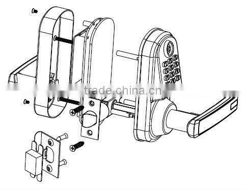 LSD8015 Digital Door Lock For House