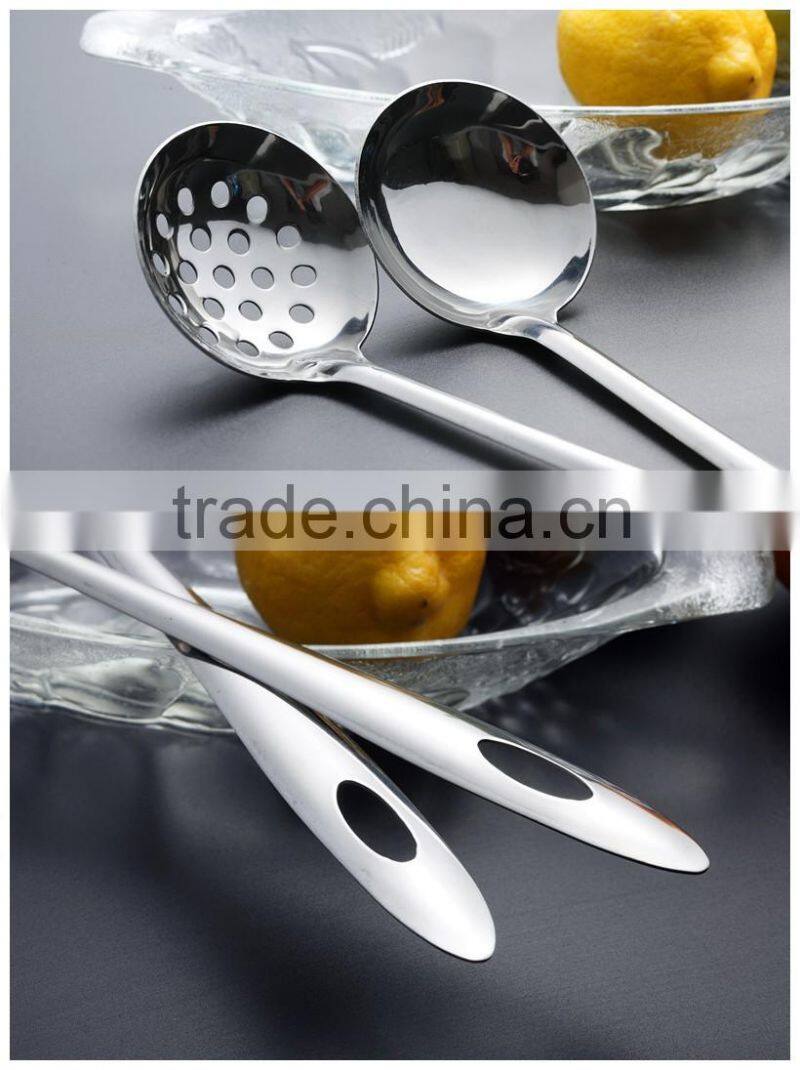 Wholesale Stainless Steel Cooking Spoon with Hole at Low Price