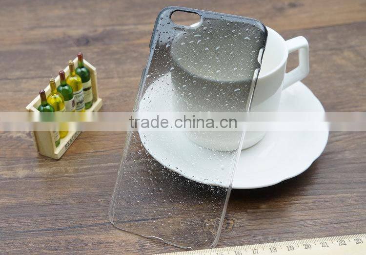New Hard Back Raindrop Mobile Phone Case Cover for Apple iPhone 6S 6 Plus 5S