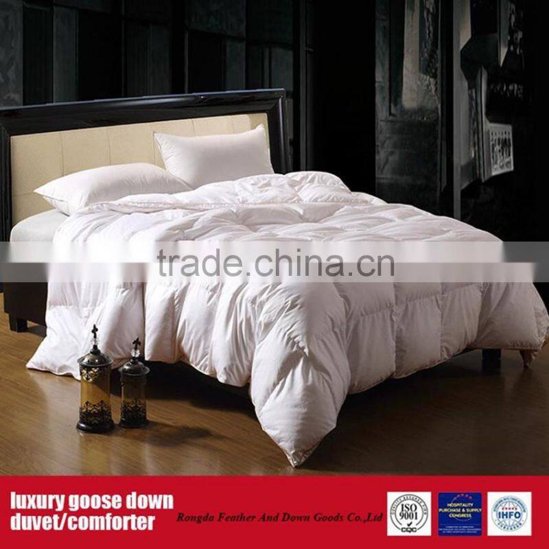 Down Proof Ticking Luxury Goose Down Duvet Goose Down Comforter