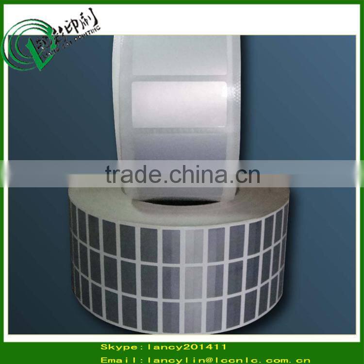 Best Price Blank Pet Stickers, Blank Matte Silver Vinyl Labels, Silver PET Blank Vinyl Code Tag