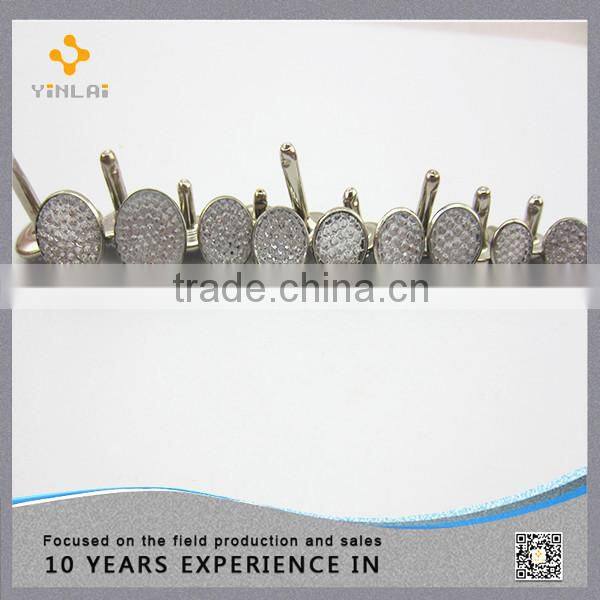Hot Sales Clear Crystal Rivet For Bag