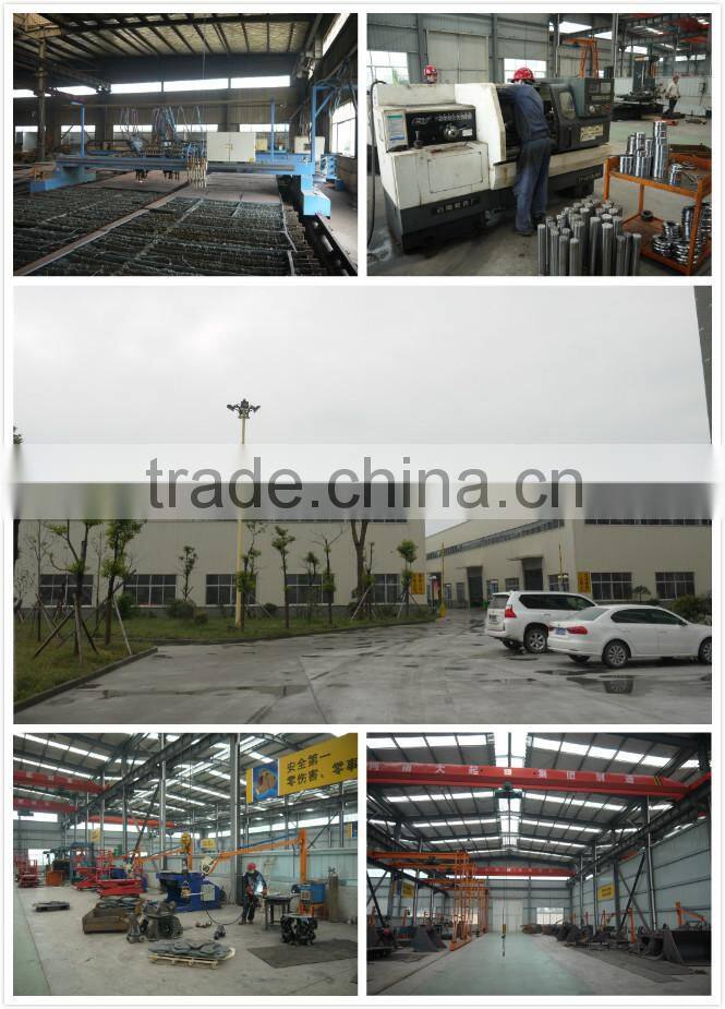 5F manual grapple of excavator mechanical grab