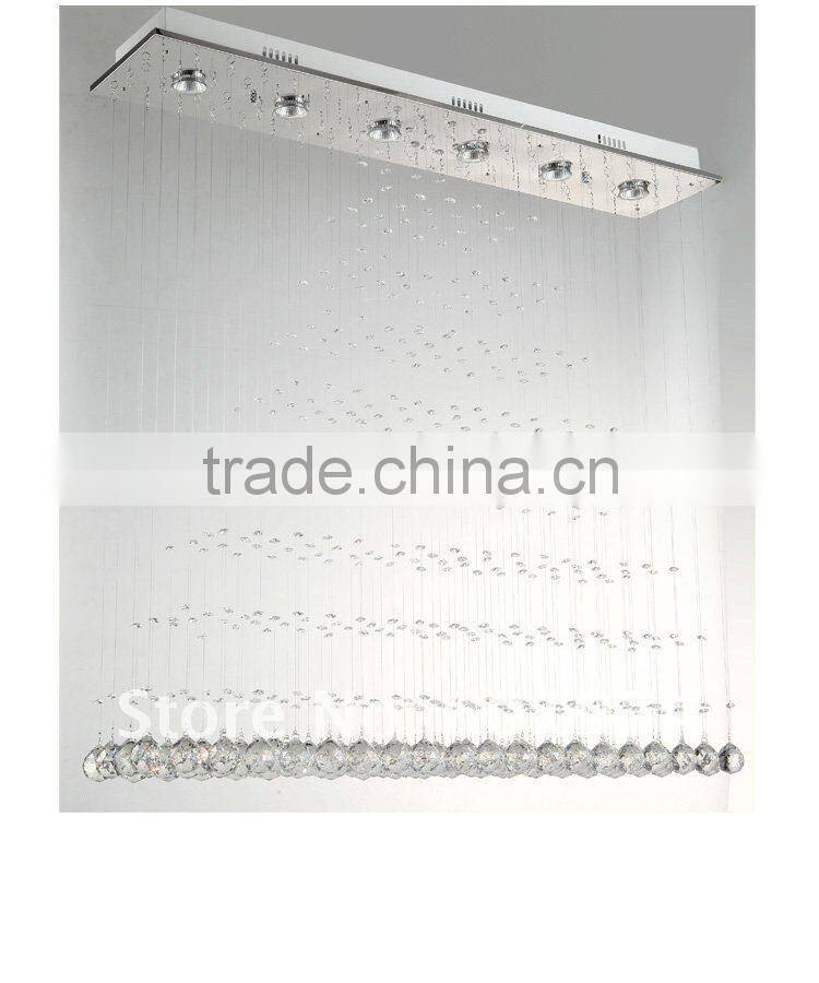 Hot selling Crystal Chandelier,Modern and simple crystal light, Crystal Ceiling Lamp,Crystal living room lamps