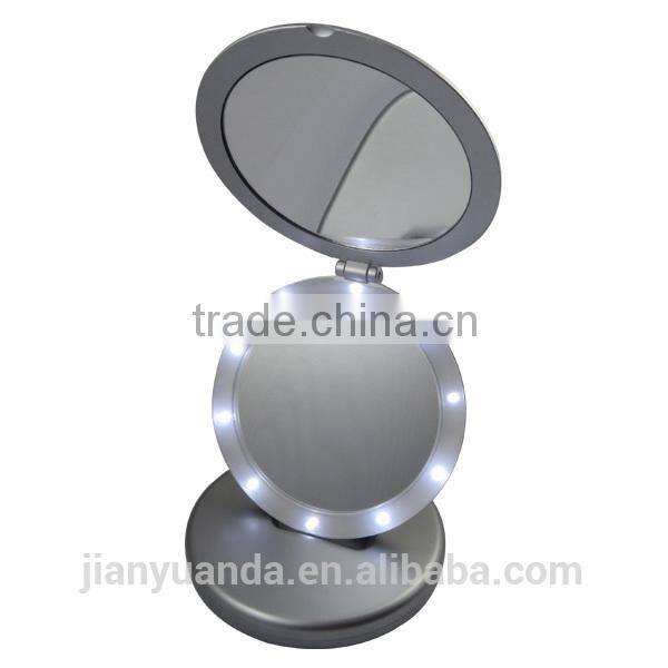 OEM professional makeup mirror / makeup purses size mirror / crystal cosmetic mirror