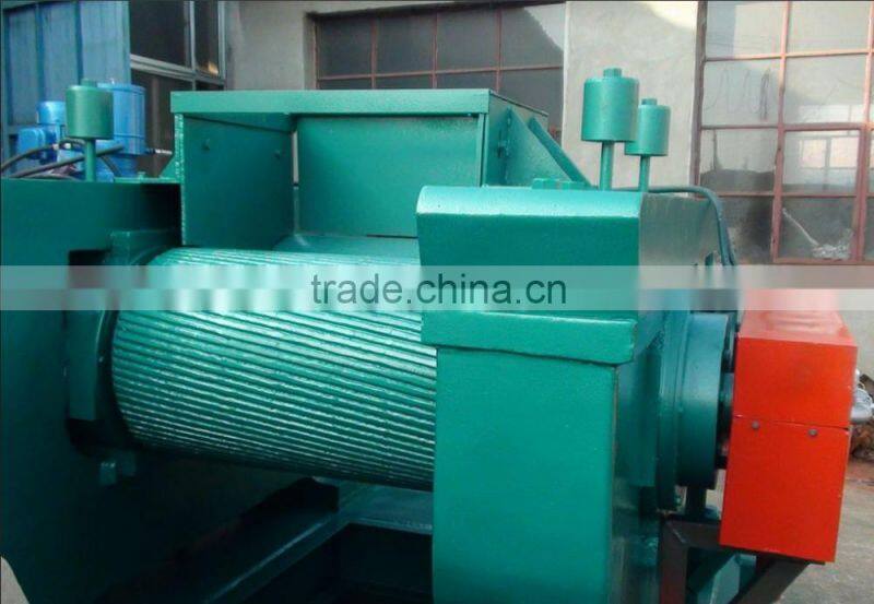Cracker Mill For Rubber Tires / Rubber Crushing Plant