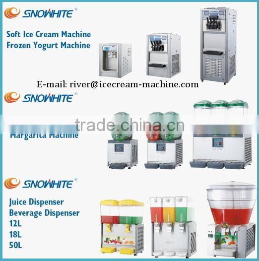 Soft serve, South America, ice cream powder, ice cream machine