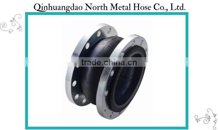 Double-sphere Spherical expansion joint, rubber compensator with two balls