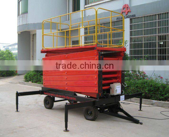 Steel Hydraulic Elevated Platform.
