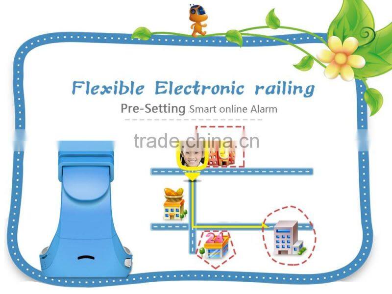 SOS emergency dial smart kids gps watch tracker