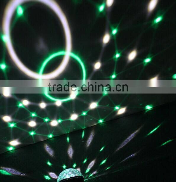 3W 6pcs special effect led lights disco light