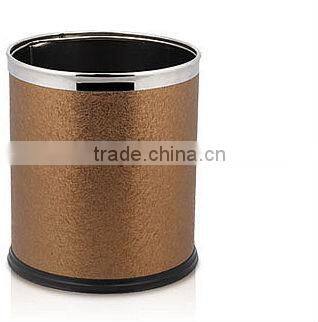 Hotel and restaurant stainless steel trash bin/types of waste bin/bathroom waste basket