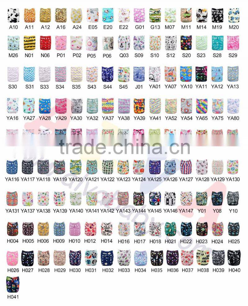 Alva New Pattern Pocket Cloth Diaper Best Baby Diaper Wholesaler